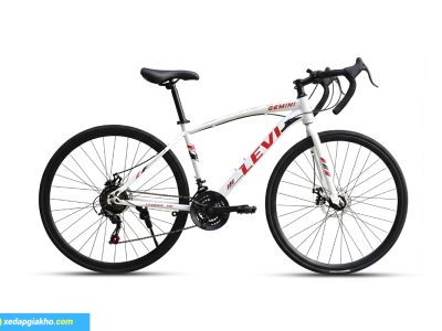 Xe Đạp Đua Levi Gemini Màu Trắng