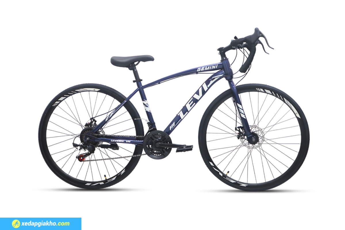 Xe Đạp Đua Levi Gemini - Shimano 2 Xe Đạp Đua Levi Gemini - Xanh Dương