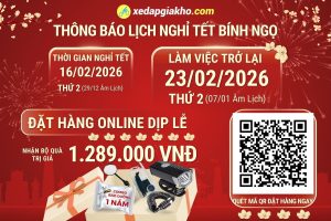 Xe Đạp Giá Kho Thông Báo Lịch Nghỉ Tết Nguyên Đán Bính Ngọ