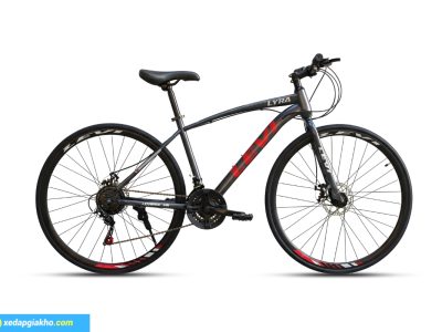 Xe Đạp Touring Levi Lyra Màu Đen Đỏ