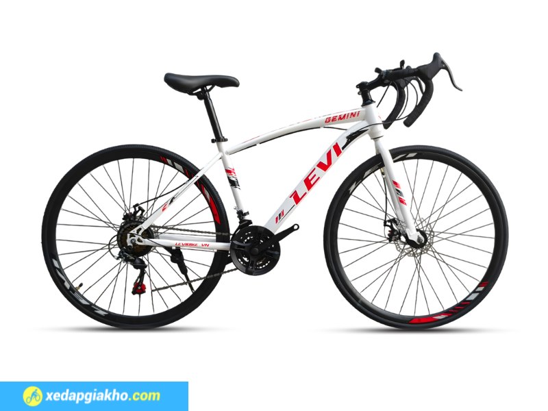 Xe Đạp Đua Levi Gemini - Shimano 11 Xe đạp Levi Gemini có dáng thể thao, năng động