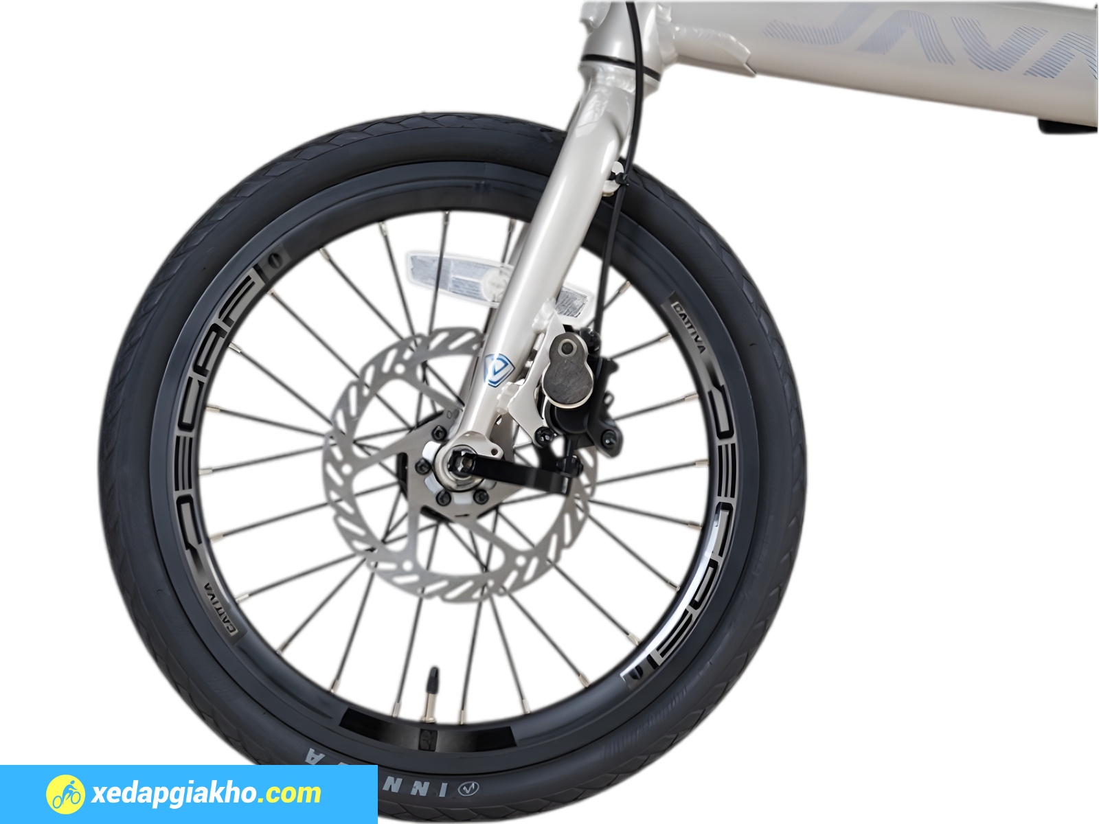 Xe Đạp Gấp Java Volta 7s 16 Inch - Phanh đĩa dầu 15 Bánh 16 inch nhỏ di chuyển dễ dàng trong đô thị đô đúc