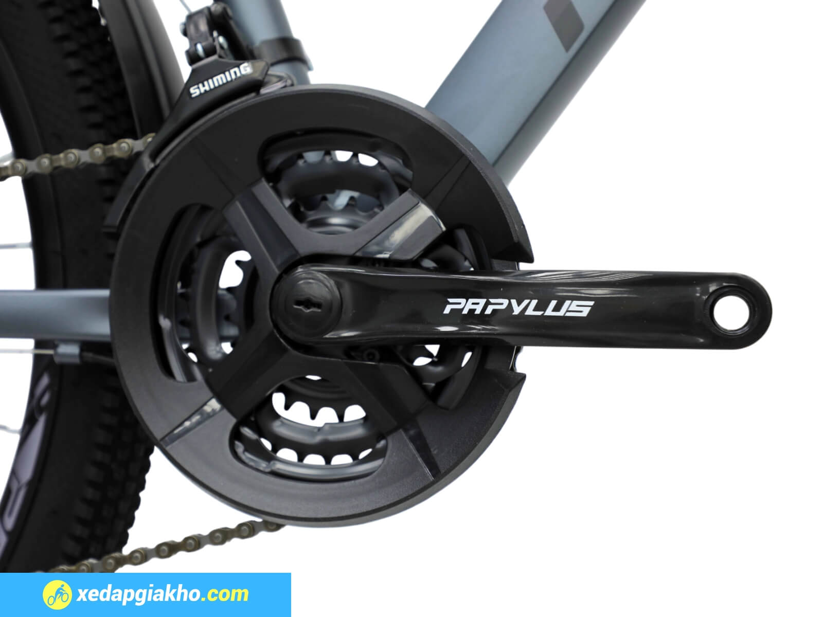 Bộ giò đĩa xe đạp Papylus PZ6M có 3 tầng