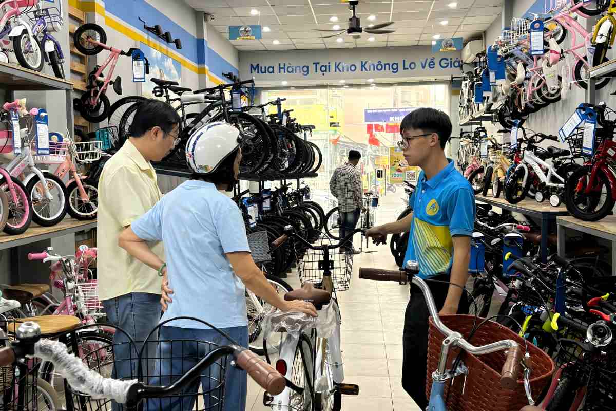 Xe Đạp Giá Kho: Điểm Đến Đầu Tư “Sức Khỏe” Của Nhiều Người 6 Cửa hàng có đa dạng các dòng xe đạp theo từng nhu cầu sử dụng