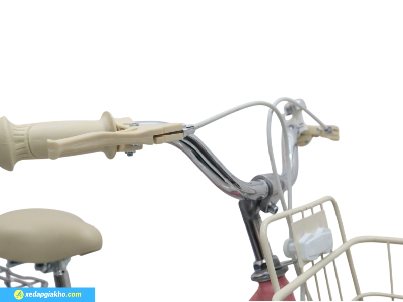 Xe Đạp Trẻ Em Raccoon Nana 14 Inch 5 Ghi đông chữ U giúp bé luôn ngồi thẳng lưng khi tập lái