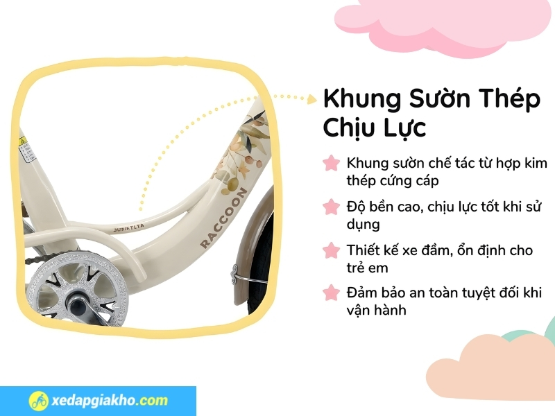 Khung thép uốn cong chịu lực, bền bỉ theo thời gian