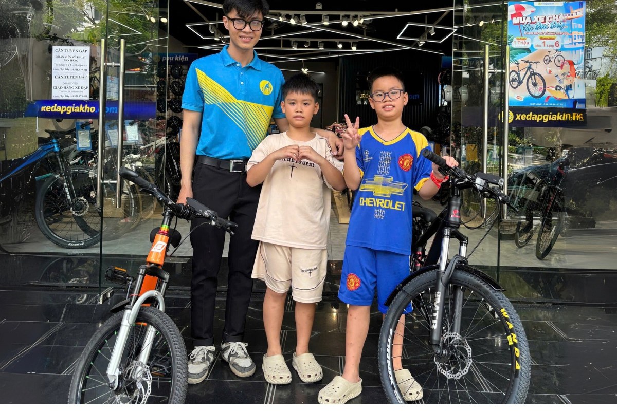 Mua xe đạp cho bé chính hãng, giá rẻ tại Xe Đạp Giá Kho