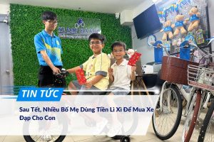 Sau Tết, Nhiều Bố Mẹ Dùng Tiền Lì Xì Để Mua Xe Đạp Cho Con