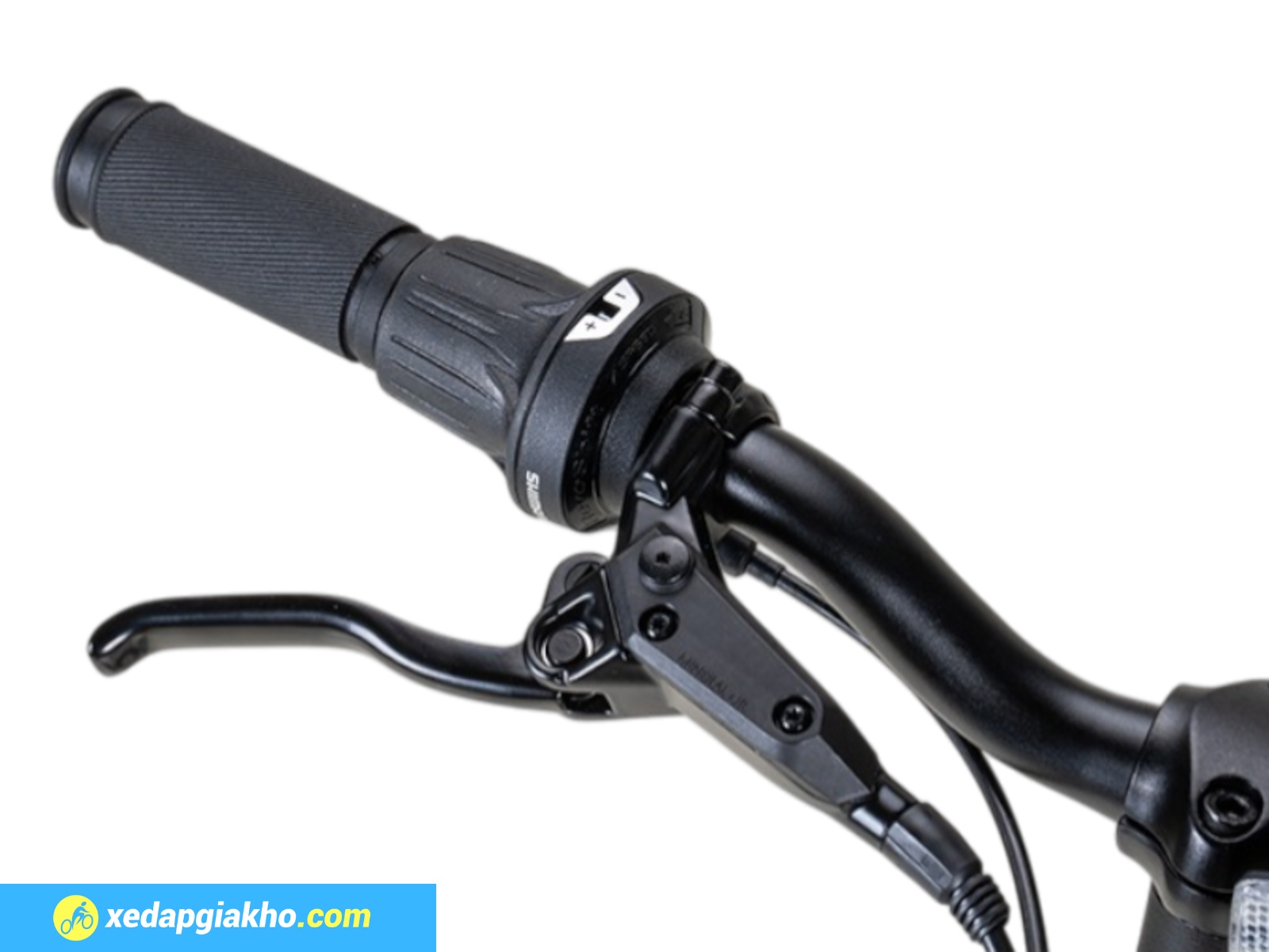 Xe Đạp Gấp Java Volta 7s 16 Inch - Phanh đĩa dầu 11 Tay đề vặn dễ dàng thao tác, phù hợp cho cả người mới sử dụng