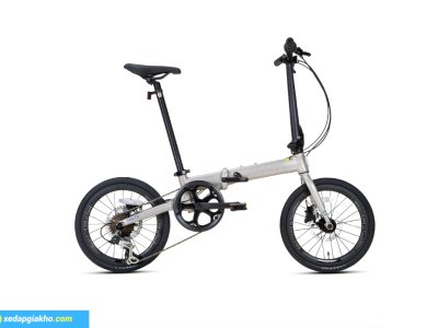 Xe Đạp Gấp Java Volta 7s 16 Inch Màu Ghi