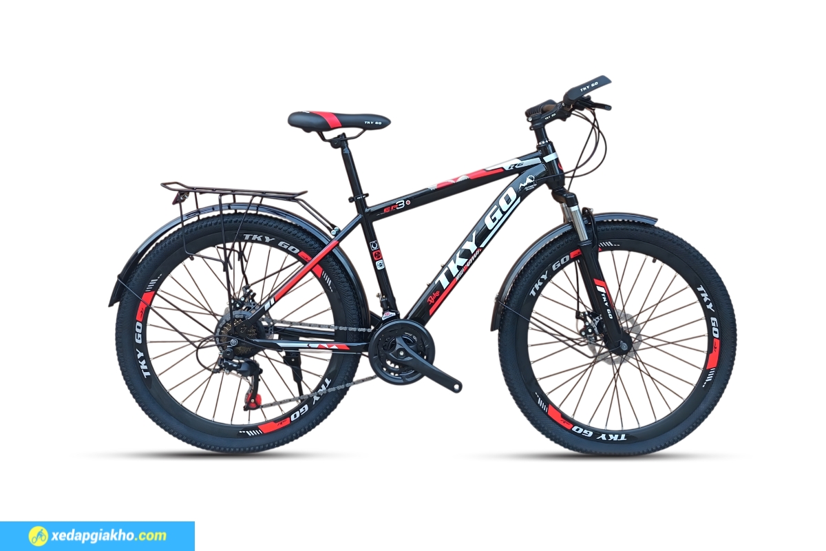 Xe Đạp Thể Thao Tky Go 26 Inch 13 Xe Đạp Thể Thao Tky Go 26 Inch - Đen Đỏ