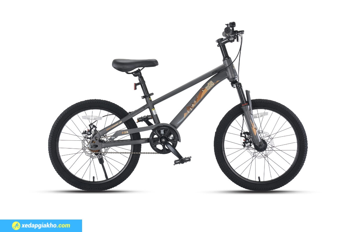 Xe Đạp Địa Hình Trẻ Em Raccoon Hudson 22 Inch 3 Xe Đạp Trẻ Em Raccoon Hudson 22 Inch - Xám