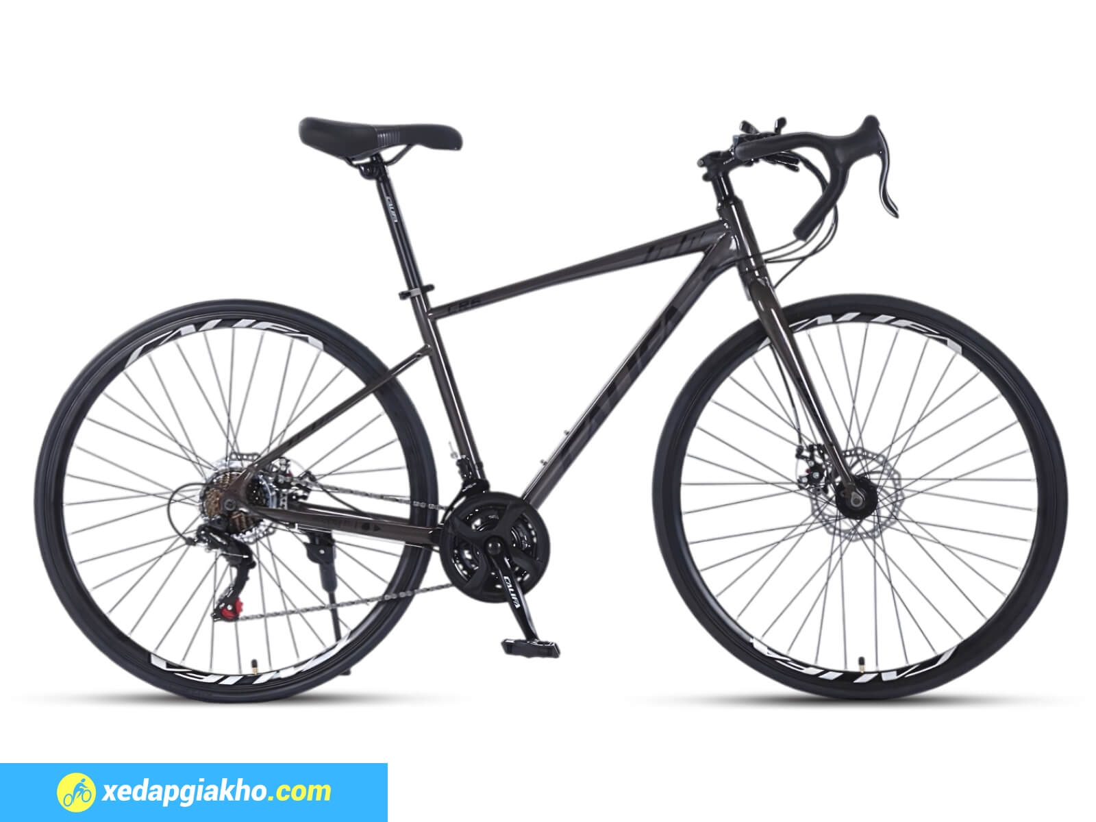 Xe đạp đua Califa CR6 bánh mỏng, nhẹ và lướt