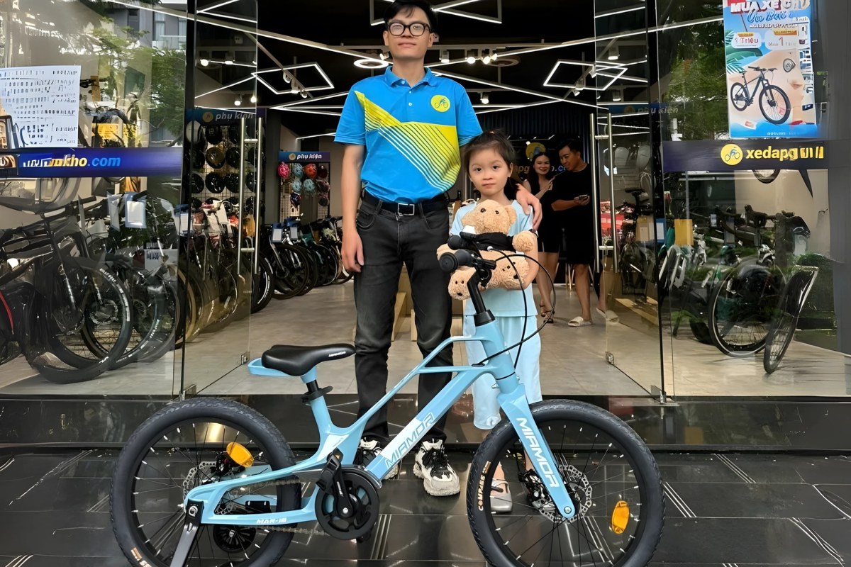 Xe đạp phân khúc cao cấp phù hợp cho bé đã đạp quen xe