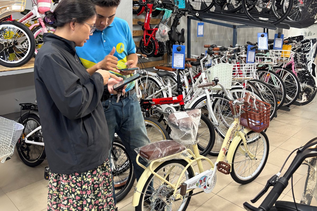 Xe đạp trẻ em 10 tuổi phù hợp từ size 20 - 24 inch