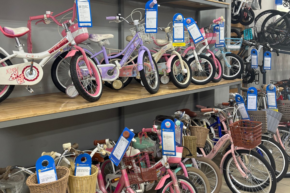 Xe đạp trẻ em giá rẻ phù hợp cho mọi gia đình