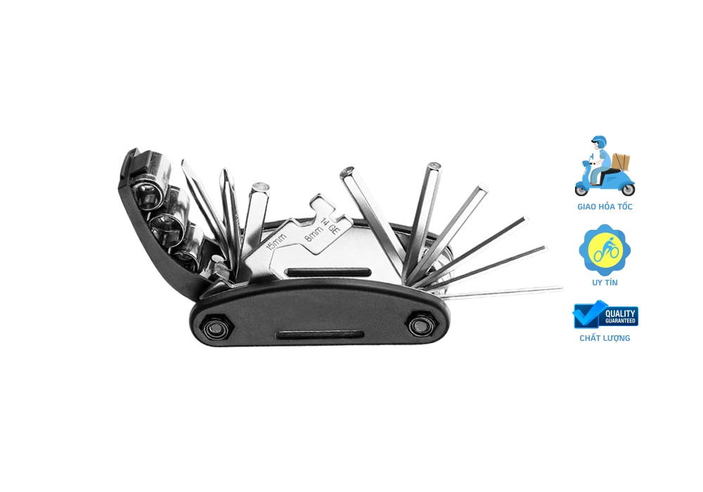 Bộ Lục Giác Đa Năng Raca 16 in 1 Sửa Chữa Xe Đạp 1 Bộ lục giác đa năng Raca 16 in 1 sửa chữa xe đạp