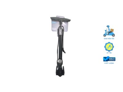 Bơm xe đạp Raca có đồng hồ đo áp suất