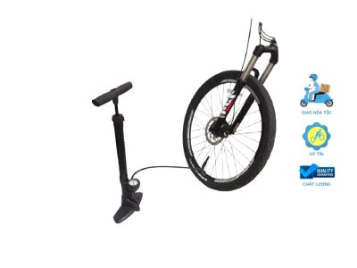 Bơm xe đạp Raca có đồng hồ đo áp suất