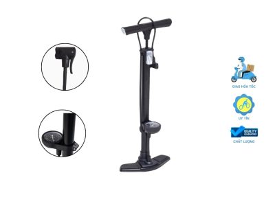 Bơm xe đạp Raca có đồng hồ đo áp suất