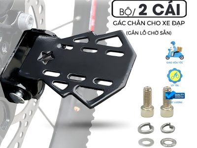 Gác Chân Xe Đạp Gập Gắn Sau 6 Gác chân xe đạp gập gắn sau dễ lắp đặt