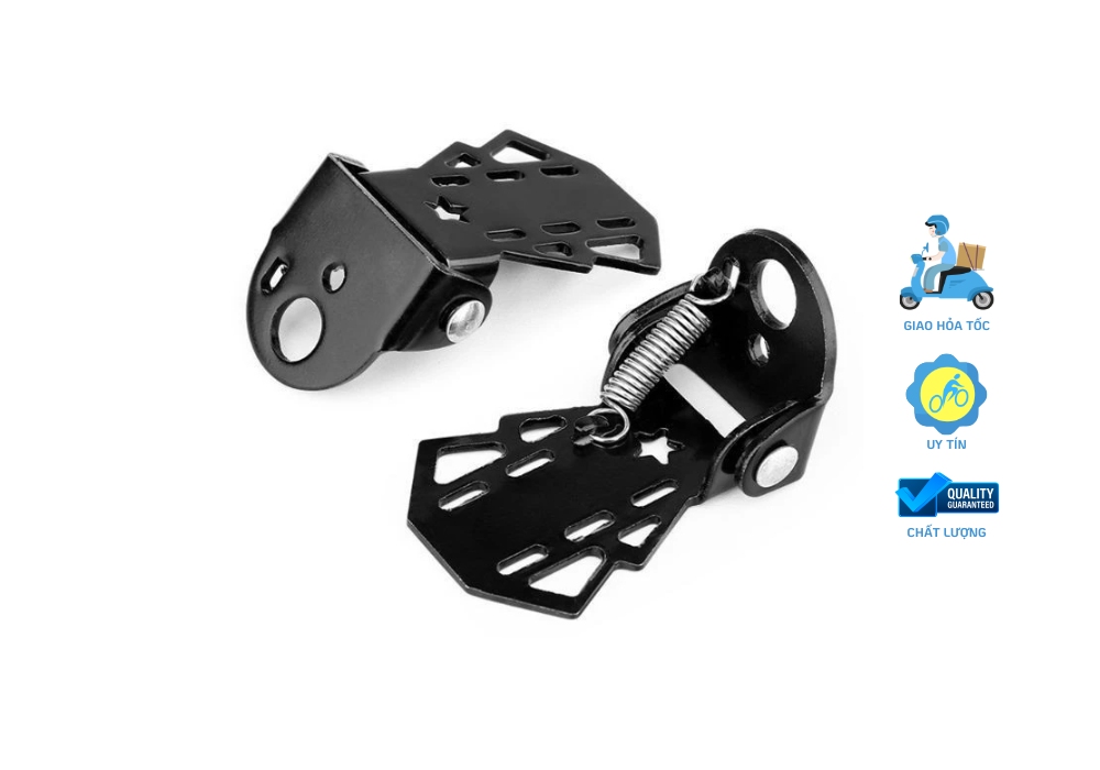 Gác Chân Xe Đạp Gập Gắn Sau 1 Gác chân xe đạp gập gắn sau