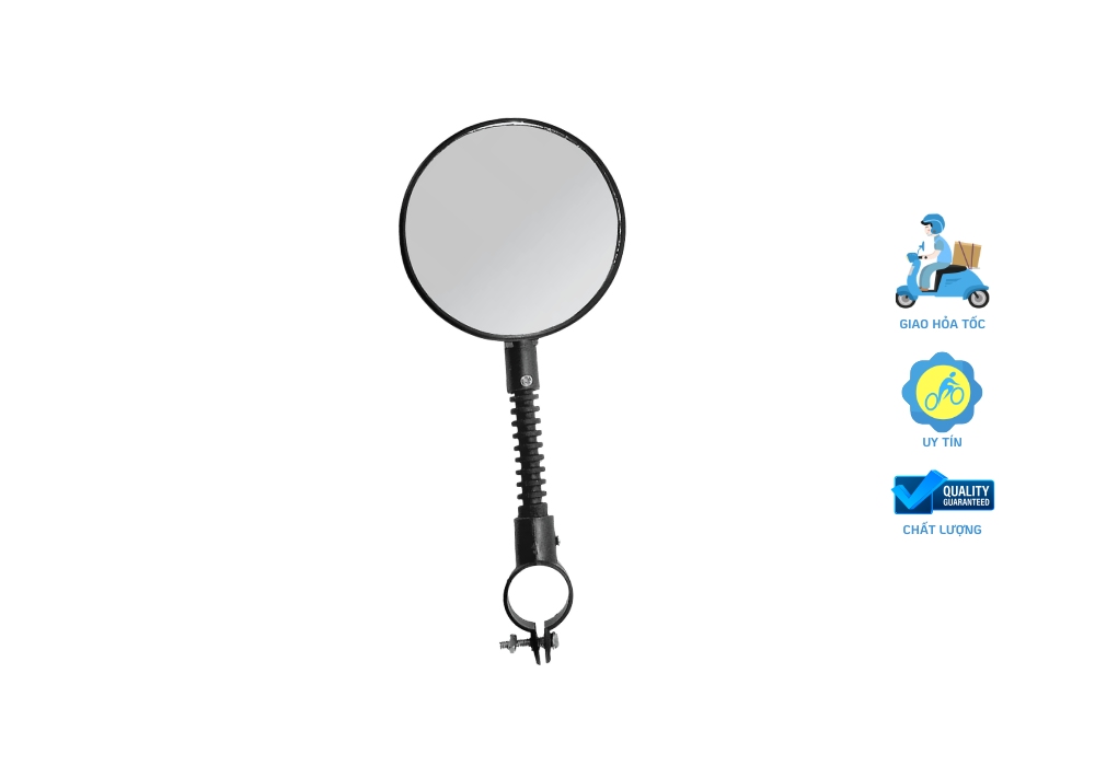 Gương Chiếu Hậu Xe Đạp Raca Điều Chỉnh 3 Chiều Có Phản Quang 5 Gương chiếu hậu xe đạp Raca nhỏ gọn