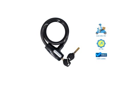 Khóa dây xe đạp Raca dễ sử dụng