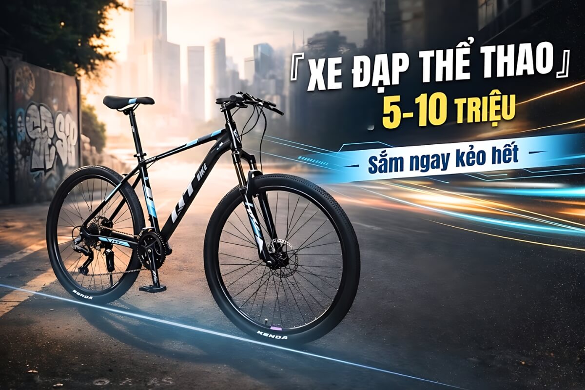 Những mẫu xe đạp thể thao 5-10 triệu đồng nên mua