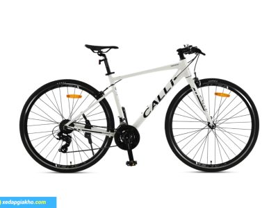 Xe đạp touring Calli S2000 màu trắng