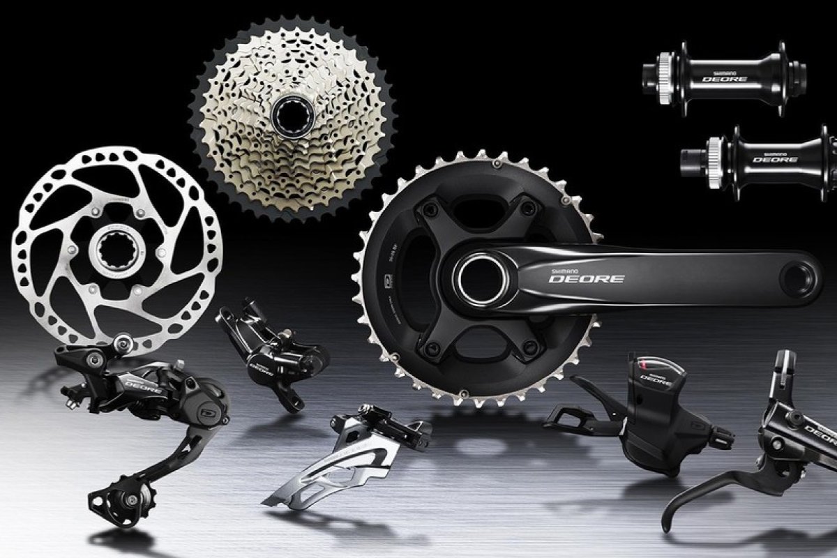 Bộ truyền động Shimano được sử dụng phổ biến