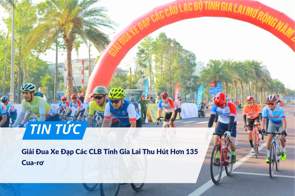 Cảnh mở màn của cuộc đua xe đạp mở rộng