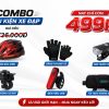 Combo phụ kiện xe đạp 499k
