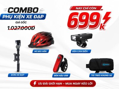 Combo phụ kiện xe đạp 699k