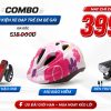 Combo phụ kiện xe đạp bé gái 399k