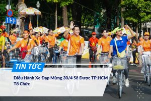 Diễu hành xe đạp mừng 30/4 sẽ được TP.HCM tổ chức