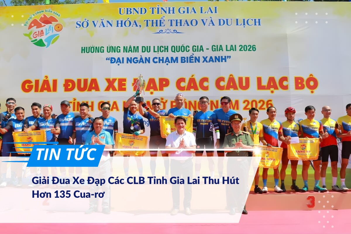Giải đua xe đạp các clb tỉnh Gia Lai