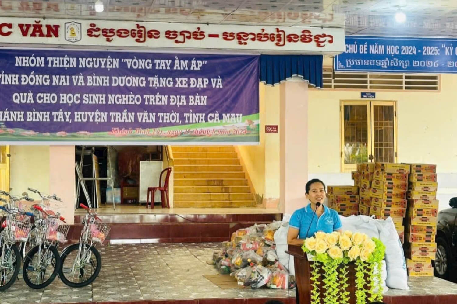 Hãy cùng trao yêu thương bằng những chiếc xe đạp từ thiện