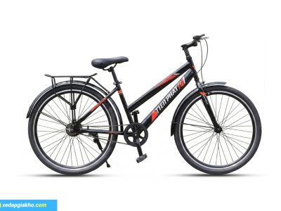 Xe Đạp Thể Thao Tiến Phát 24 Inch - Xe Đạp Từ Thiện 8 Xe đạp thể thao Tiến Phát - Màu đen đỏ