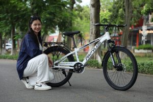 Xe đạp thể thao 24 inch 1 tốc độ phù hợp cho người mới