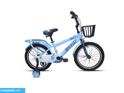 Xe đạp trẻ em Jazz Bear A-2307 14 inch màu xanh dương