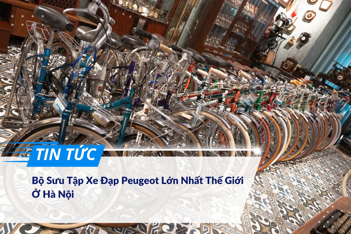 Bộ Sưu Tập Xe Đạp Peugeot Lớn Nhất Thế Giới Ở Hà Nội 8 Bộ sưu tập xe đạp Peugeot lớn nhất thế giới