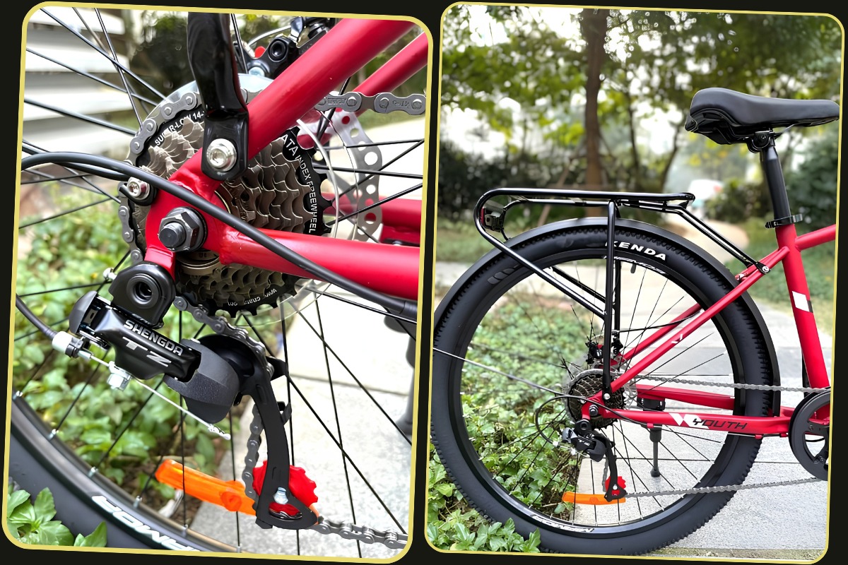 Xe Đạp Địa Hình MTB Miamor Youth 26 Inch 9 Bộ truyền động mượt mà của xe đạp Miamor Youth 26 Inch