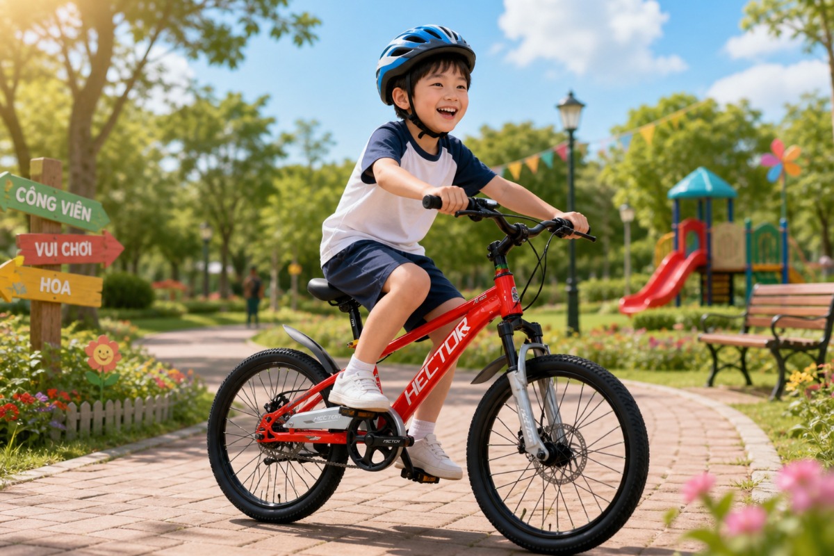 Mẫu xe đạp trẻ em 16 inch nhỏ gọn cho các bé