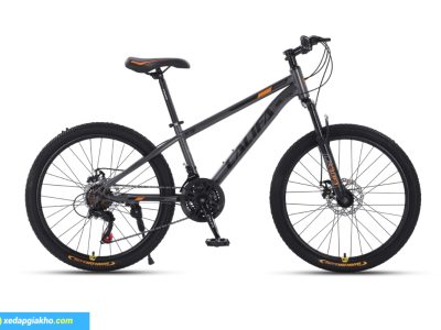 Xe Đạp Địa Hình MTB Califa X3 24 Inch - Phanh Đĩa Cơ 7 Xe đạp địa hình MTB Califa X3 24 inch màu xám đậm