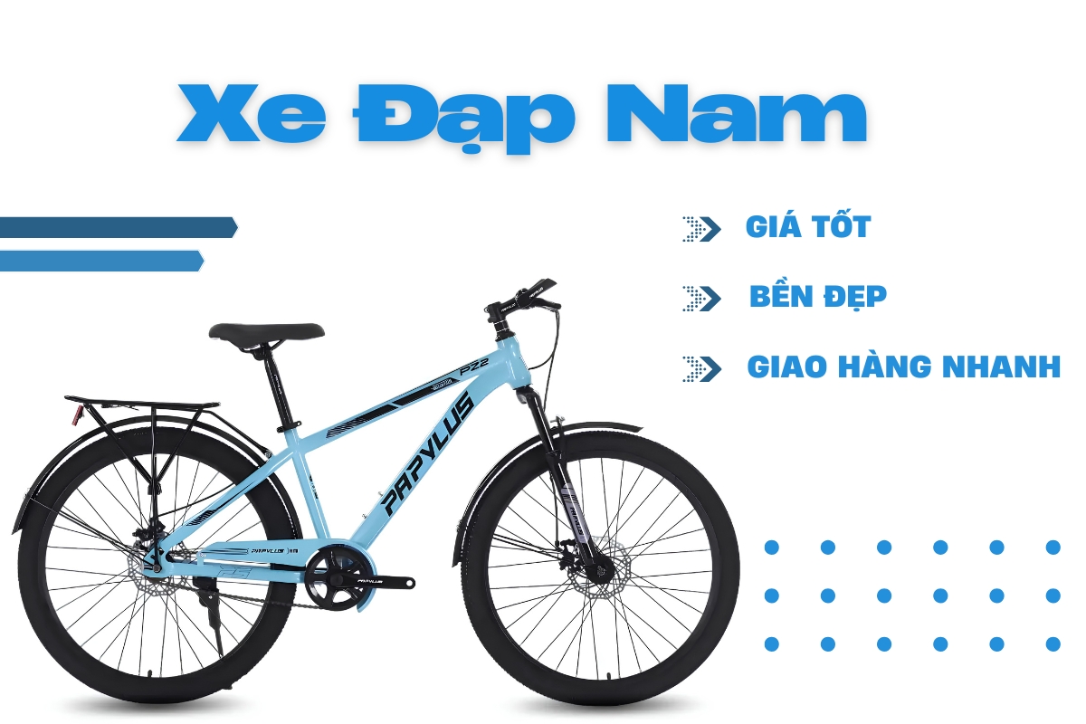 Xe đạp nam giá cực tốt cùng với nhiều thiết kế năng động và hiện đại