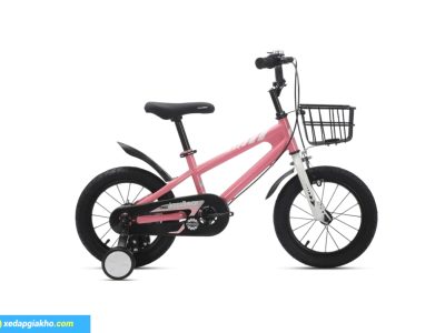 Xe Đạp Trẻ Em Jazz Bear A-2301 14 Inch 7 Xe đạp trẻ em Jazz Bear A-2301 màu hồng