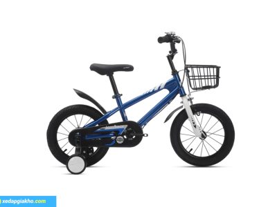 Xe Đạp Trẻ Em Jazz Bear A-2301 14 Inch 8 Xe đạp trẻ em Jazz Bear A-2301 màu xanh