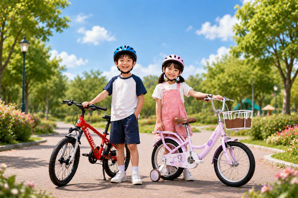 Lựa chọn chiếc xe đạp phù hợp với nhu cầu và sở thích của các bé