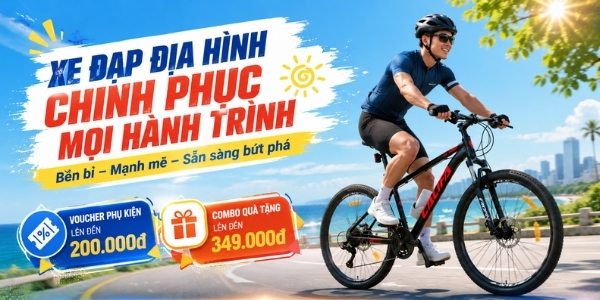 Xe Đạp Giá Kho - #1 Hệ Thống Cửa Hàng Xe Đạp 24 banner nhỏ xe đạp địa hình
